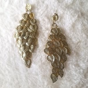 Gold Dangle Earrings